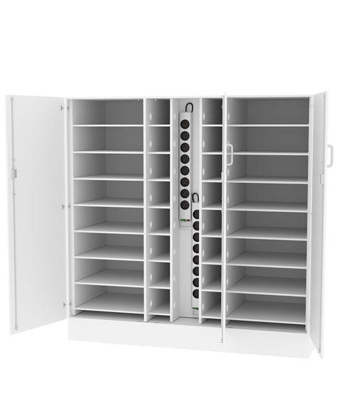 Laptopschrank mit Ladefunktion - 16 Auszüge