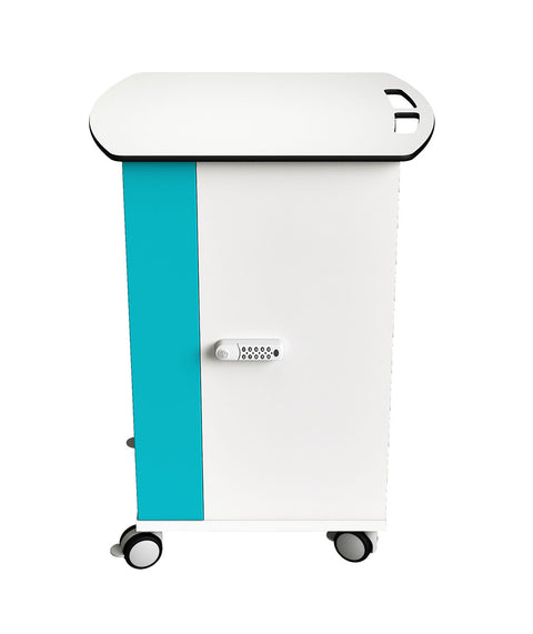 Mobiler USB-C Laptop-Ladewagen für 16 Laptops