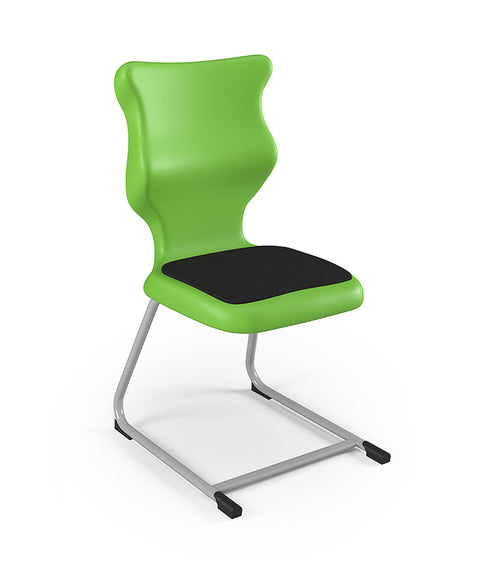 Schulstuhl-Spider C-Gestell mit Polster