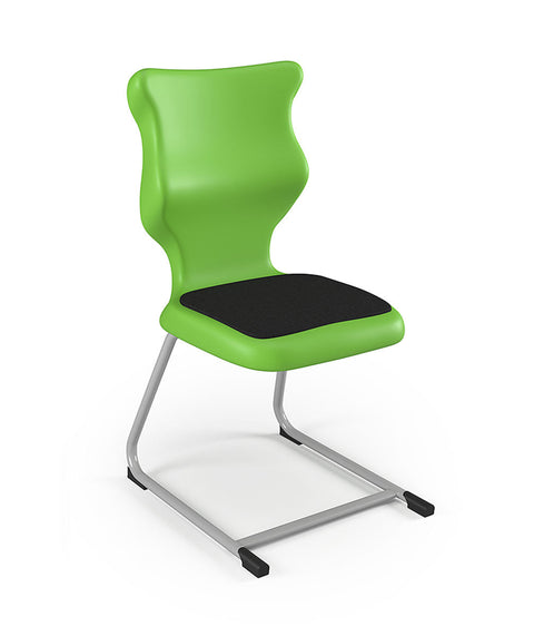 Schulstuhl-Spider C-Gestell mit Polster