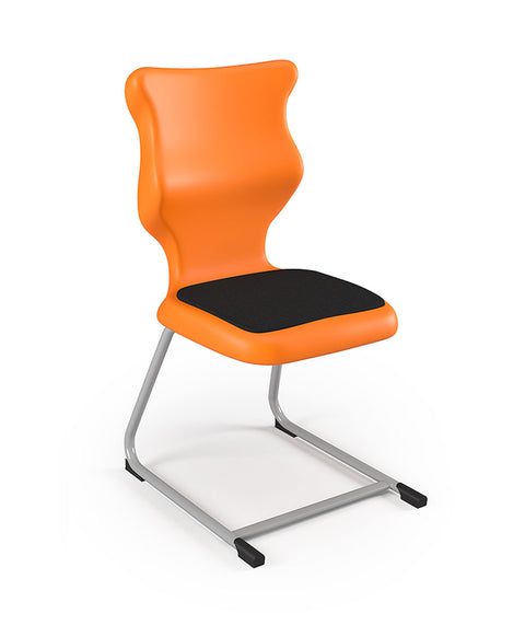 Schulstuhl-Spider C-Gestell mit Polster