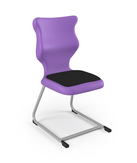 Schulstuhl-Spider C-Gestell mit Polster
