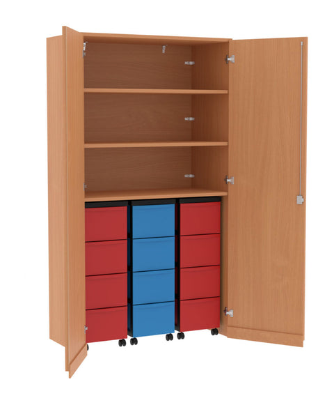 Garagenschrank 3x4L - Höhe 190cm