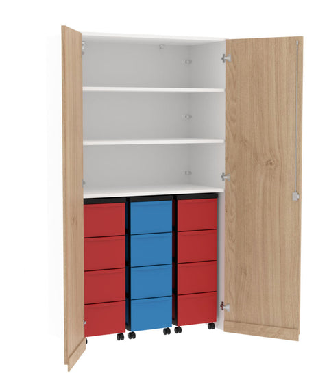 Garagenschrank 3x4L - Höhe 190cm