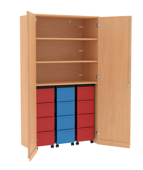 Garagenschrank 3x4L - Höhe 190cm