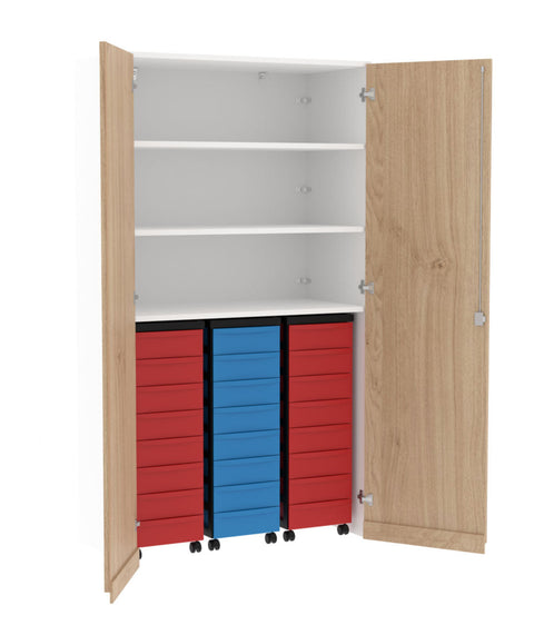 Garagenschrank 3x8S - Höhe 190cm