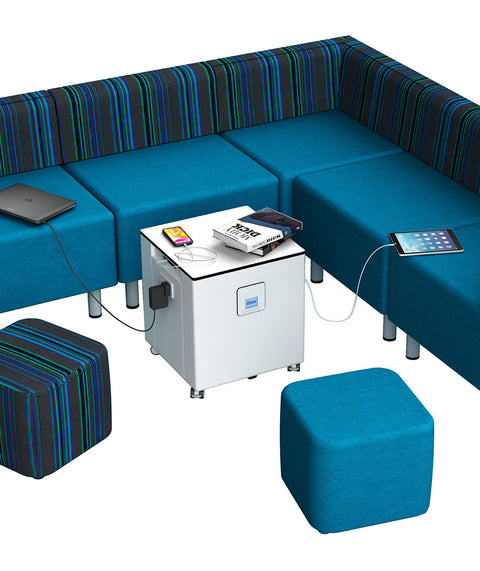 PowerHub Cube – Mobile Stromversorgung für Geräte & Arbeitsplätze