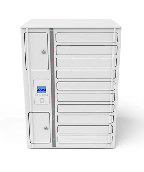 Ladeschrank für Chromebooks, Laptops & Tablets mit RFID & Webverwaltung für 10 Geräte