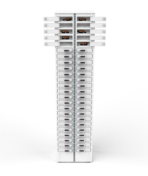 Ladeschrank für mobile Geräte mit USB-C für 48 Geräte