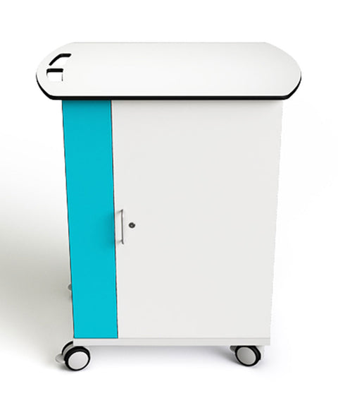 Laptop-Ladewagen mit Netzwerkanschluss für 16 Geräte