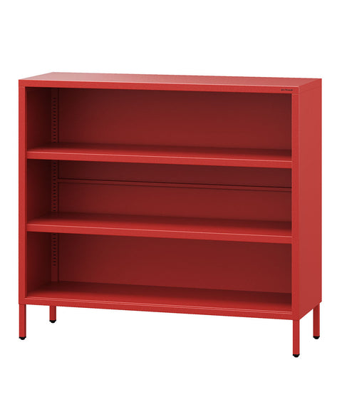 Niedriges Metallbücherregal Höhe 90cm
