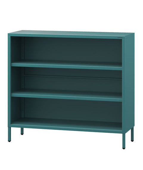 Niedriges Metallbücherregal Höhe 90cm
