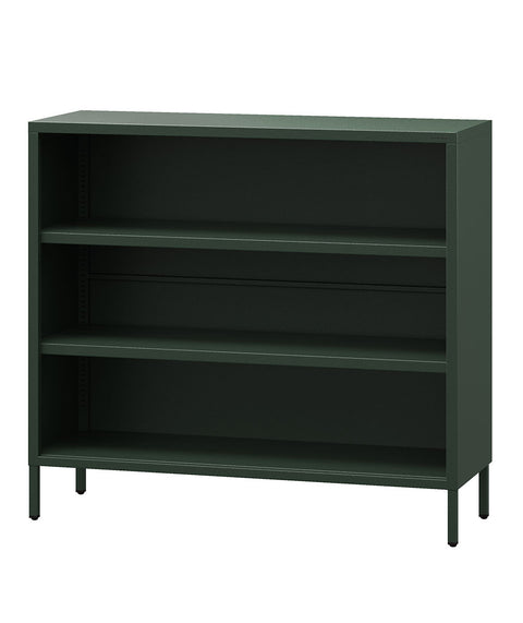 Niedriges Metallbücherregal Höhe 90cm