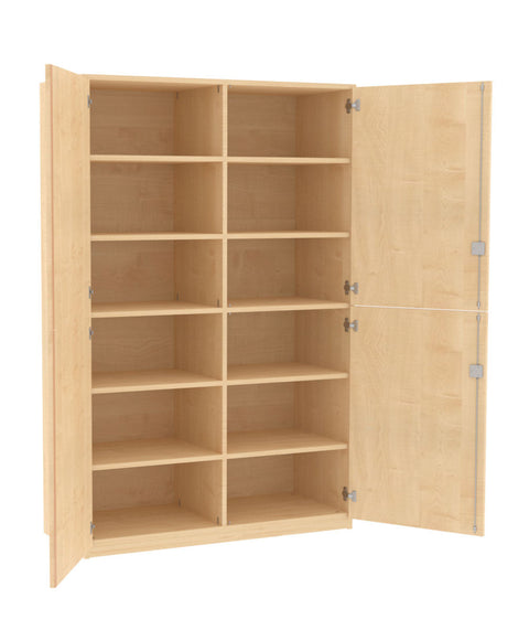 Materialmittelwandschrank mit Doppeltüren - Höhe 190cm