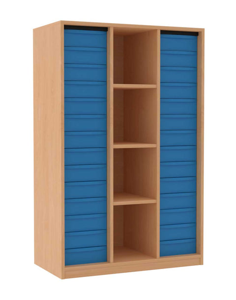 Materialregal 2x14S - Höhe 152cm