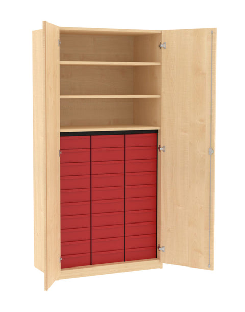 Materialschrank 3x10S - Höhe 190cm