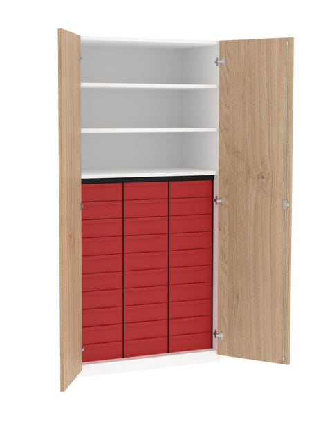 Materialschrank 3x10S - Höhe 190cm