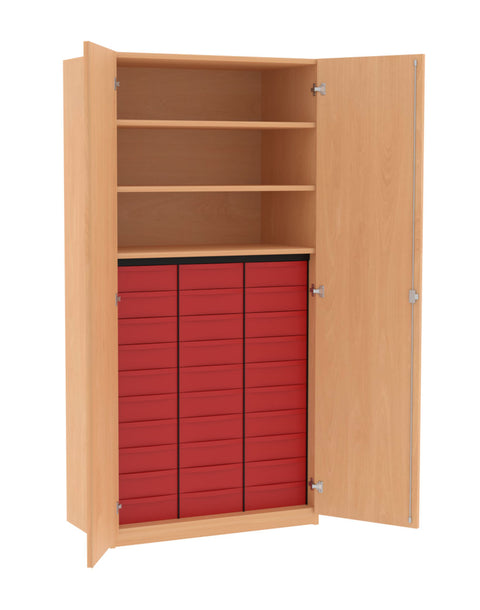 Materialschrank 3x10S - Höhe 190cm