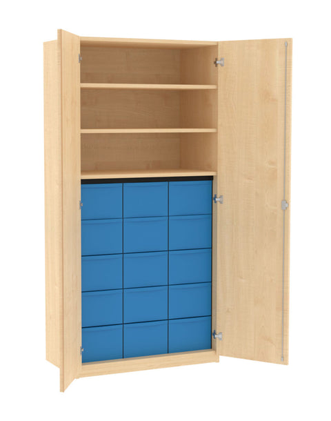 Materialschrank 3x5L - Höhe 190cm