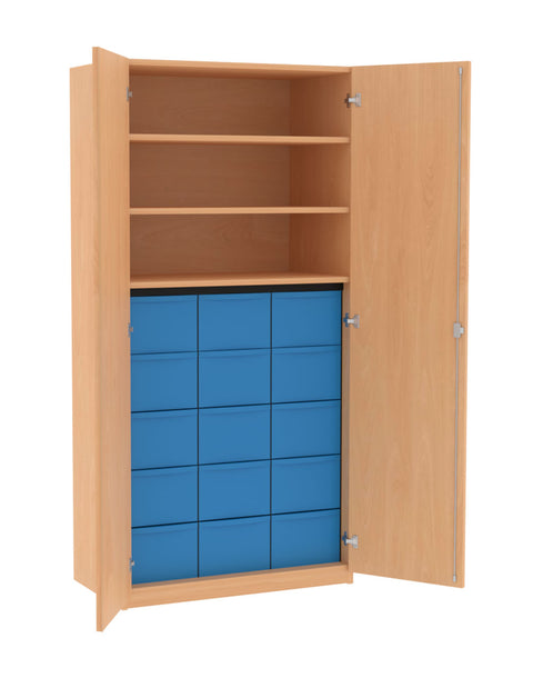 Materialschrank 3x5L - Höhe 190cm