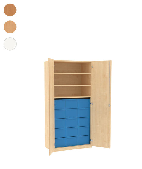 Materialschrank 3x5L - Höhe 190cm