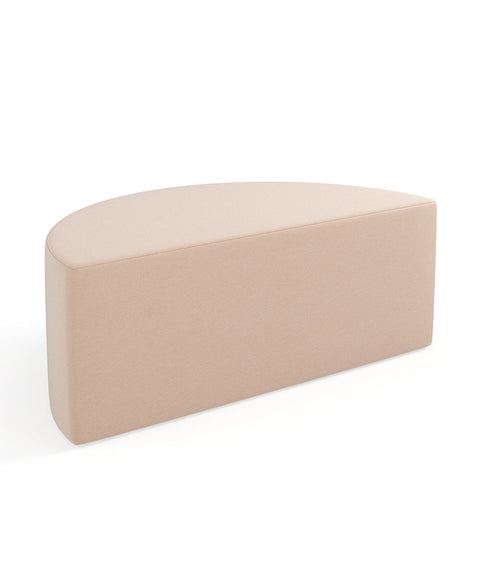 Tobo Halbkreis Pouf Light - S