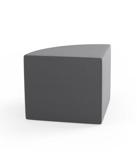 Tobo 1/4 Kreis Pouf Light - S