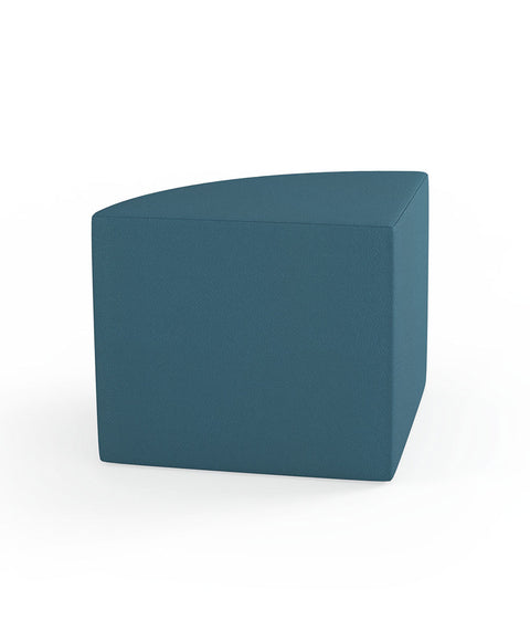 Tobo 1/4 Kreis Pouf Light - S