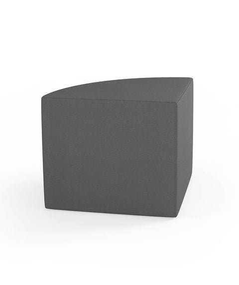 Tobo 1/4 Kreis Pouf Light - S