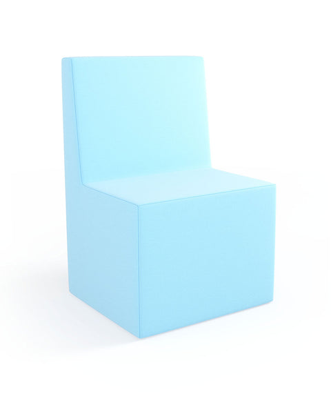 Tobo Rechteck Pouf mit Rückenlehne Light - S