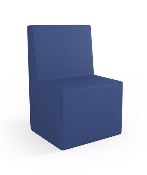 Tobo Rechteck Pouf mit Rückenlehne Light - XS