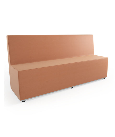 Tobo Rechteck Pouf mit Rückenlehne - XL