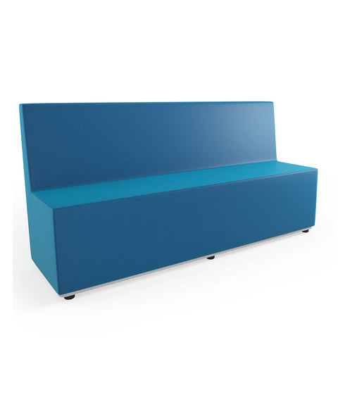 Tobo Rechteck Pouf mit Rückenlehne - XL