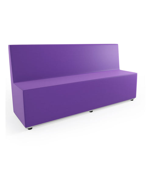 Tobo Rechteck Pouf mit Rückenlehne - XL