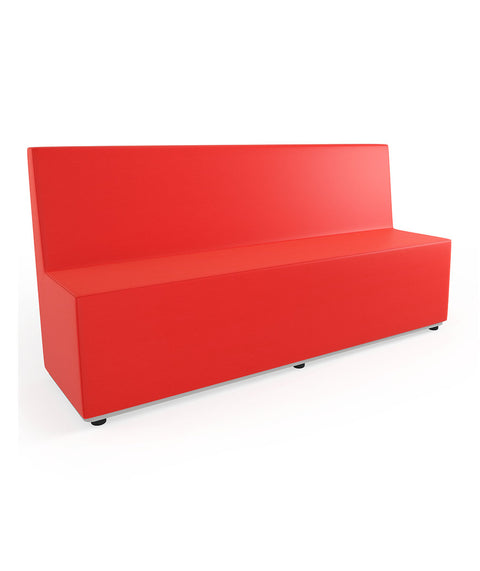Tobo Rechteck Pouf mit Rückenlehne - XL
