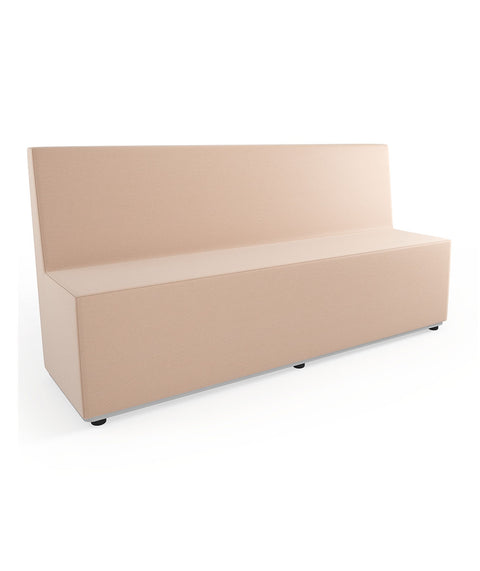 Tobo Rechteck Pouf mit Rückenlehne - XL