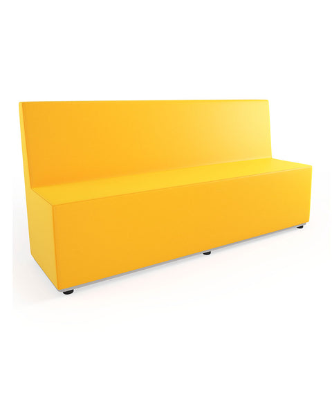 Tobo Rechteck Pouf mit Rückenlehne - XL