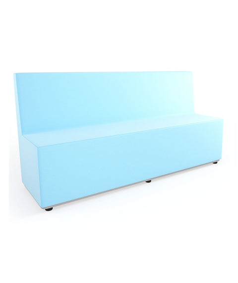Tobo Rechteck Pouf mit Rückenlehne - XL