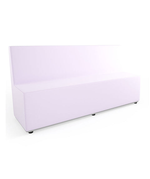 Tobo Rechteck Pouf mit Rückenlehne - XL