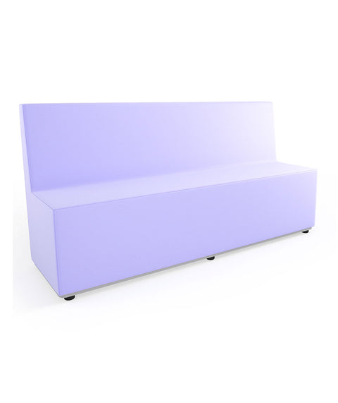 Tobo Rechteck Pouf mit Rückenlehne - XL