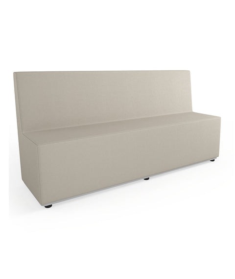 Tobo Rechteck Pouf mit Rückenlehne - XL
