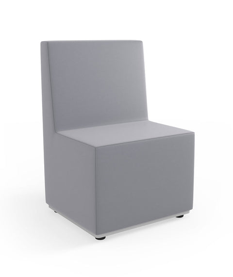 Tobo Rechteck Pouf mit Rückenlehne - S