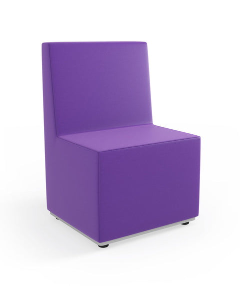 Tobo Rechteck Pouf mit Rückenlehne - XS