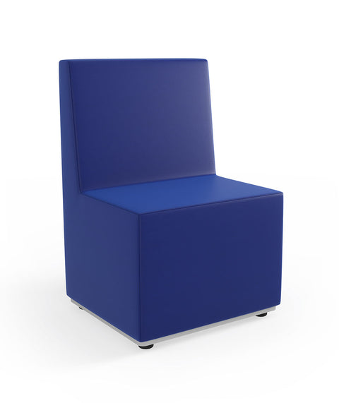 Tobo Rechteck Pouf mit Rückenlehne - S