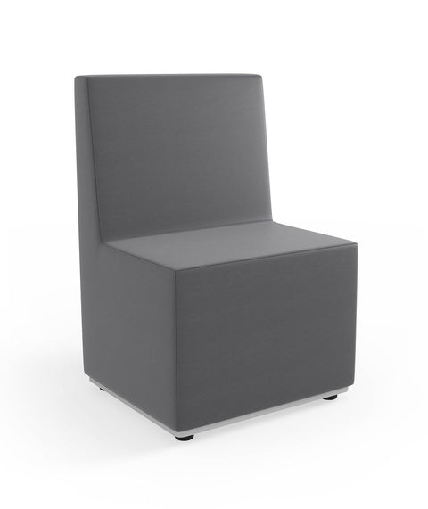 Tobo Rechteck Pouf mit Rückenlehne - XS