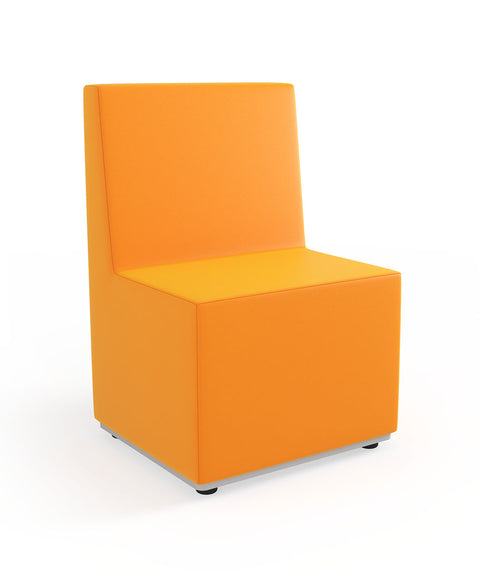 Tobo Rechteck Pouf mit Rückenlehne - XS