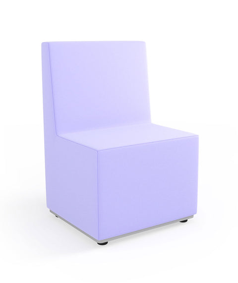 Tobo Rechteck Pouf mit Rückenlehne - XS