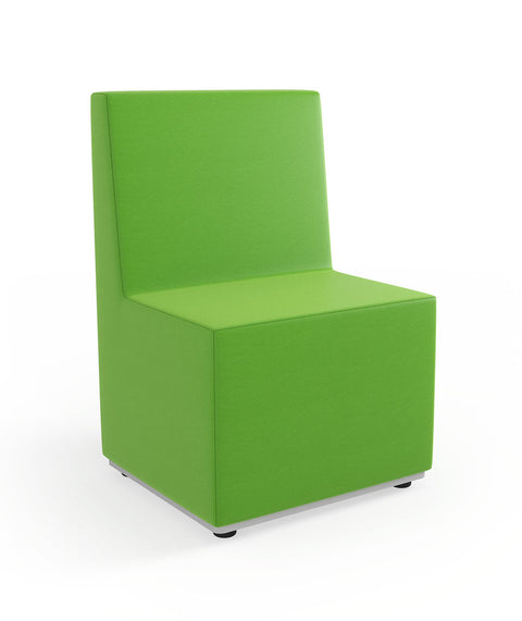 Tobo Rechteck Pouf mit Rückenlehne - S
