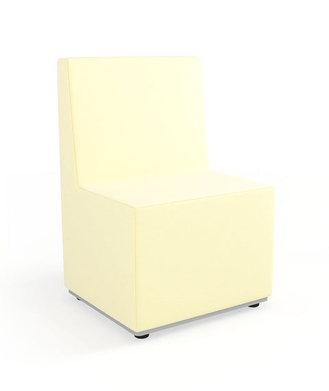 Tobo Rechteck Pouf mit Rückenlehne - S
