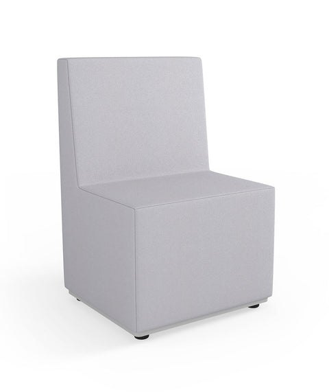Tobo Rechteck Pouf mit Rückenlehne - XS